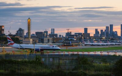 What is the London City Airport drop off charge?